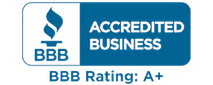BBB Accredited Business A+ Rating